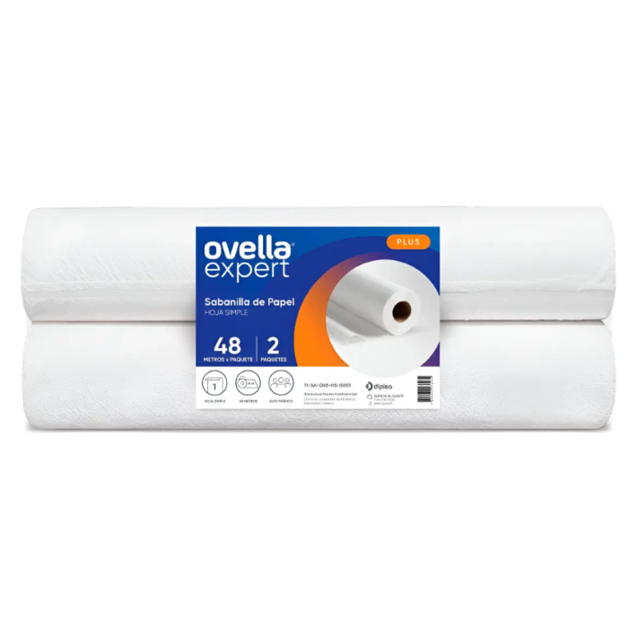 Sabanillas Ovella Expert hoja simple 2 rollos x 48 mts